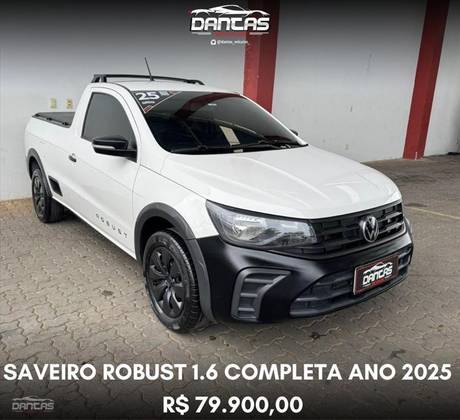 VOLKSWAGEN SAVEIRO 1.6 MSI ROBUST CS 16V FLEX 2P MANUAL VOLKSWAGEN SAVEIRO 1.6 MSI ROBUST CS 16V FLEX 2P MANUAL
